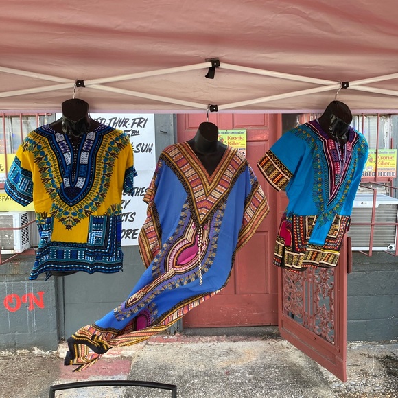 Unisex Dashikis many colors - Picture 2 of 4